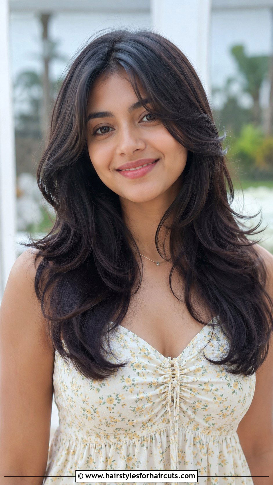 Medium Layered Butterfly Cut - 25 medium layered haircuts - 25 medium layered haircuts