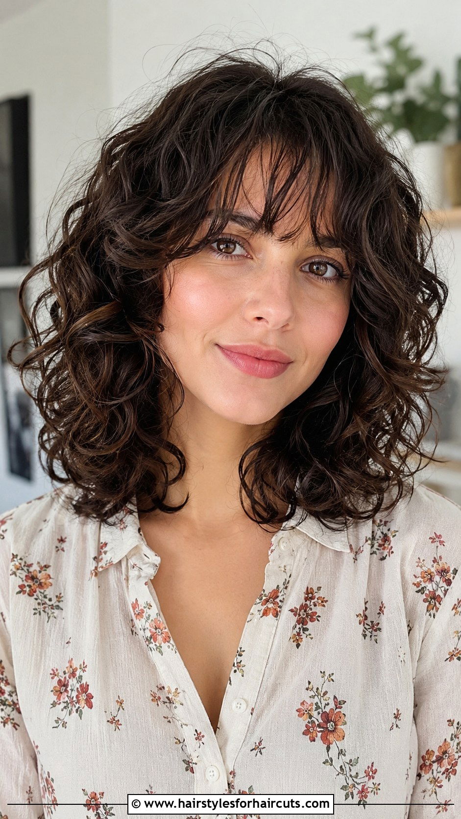 Medium Layered Curly Cut - 25 curly haircuts los angeles - 25 curly haircuts los angeles