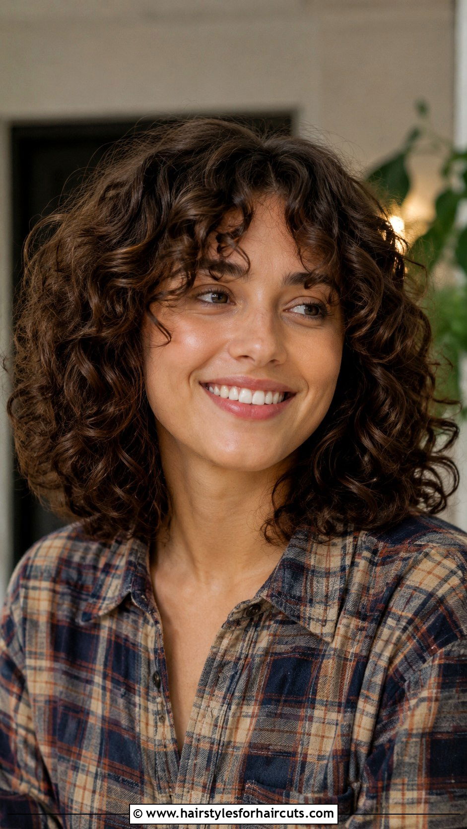 Medium Layered Curly Hair - 25 good haircuts for curly hair women - 25 good haircuts for curly hair women