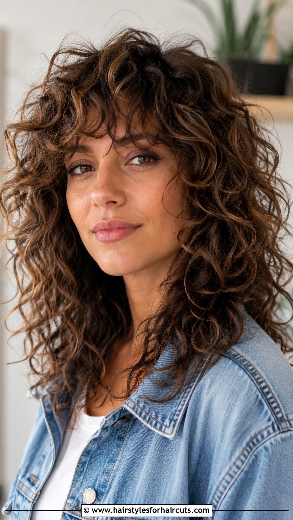 Medium Layered Curly Hair - 25 curly haircuts in layers - 25 curly haircuts in layers