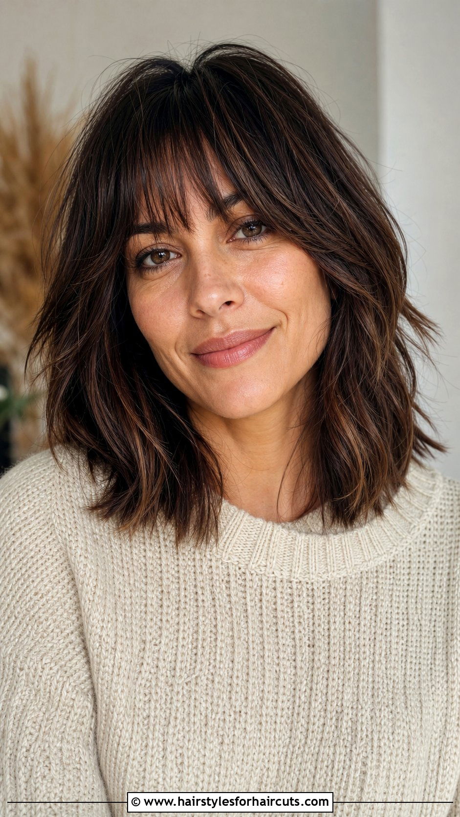 Medium Layered Cut With Bangs - 25 china haircuts - 25 china haircuts