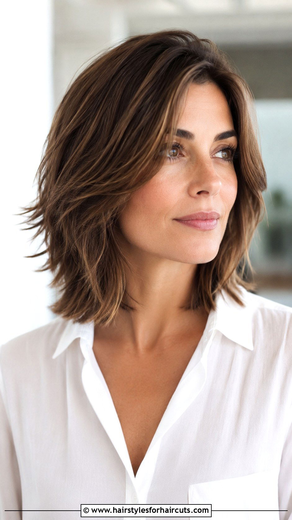 Medium Layered Lob - 25 haircuts for medium length - 25 haircuts for medium length