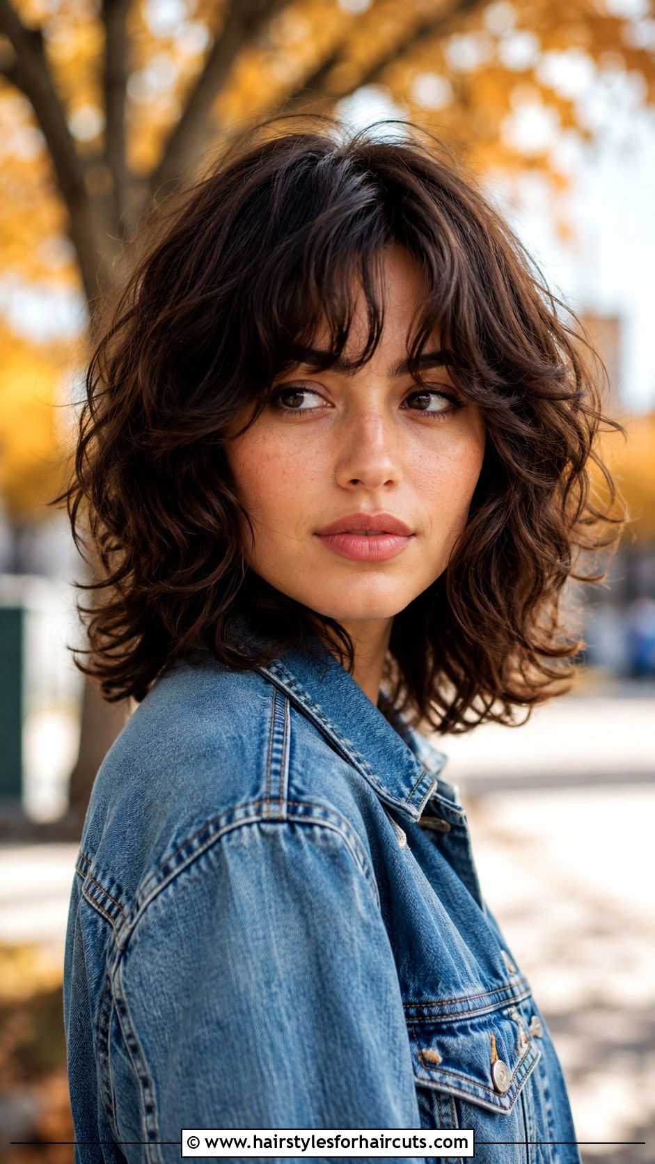 Medium Length Curly Shag Haircut - 25 good haircuts for wavy curly hair - 25 good haircuts for wavy curly hair