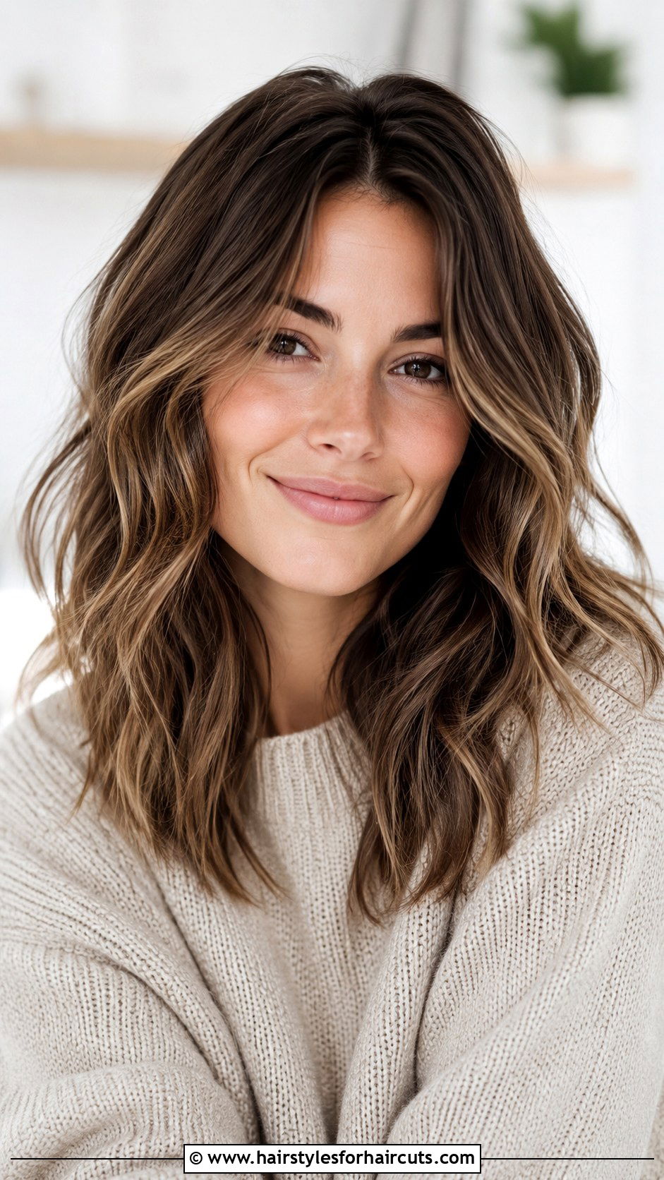 Medium Length Wavy Layered Hair - 25 curly wavy hairstyles - 25 curly wavy hairstyles