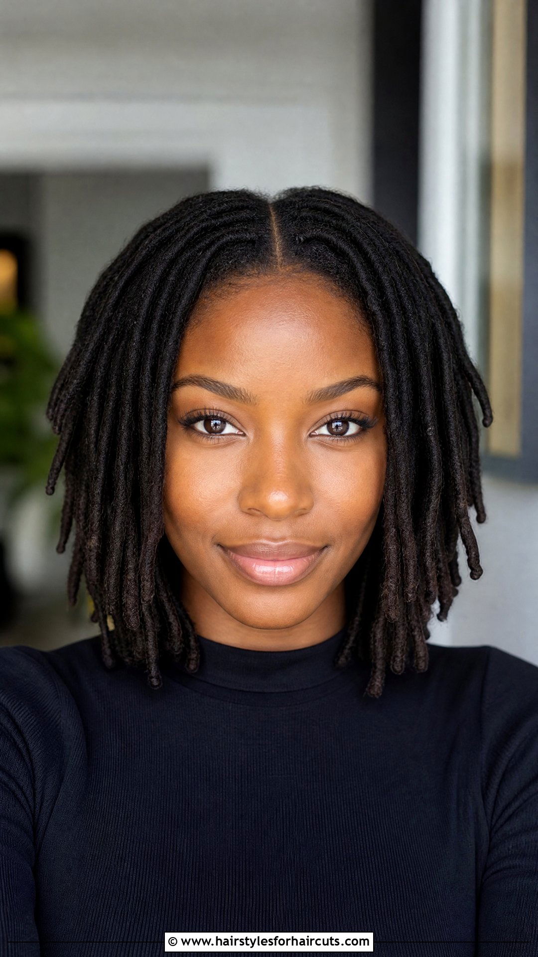 Medium Locs Middle Part - 25 loc hairstyles for medium length hair - 25 loc hairstyles for medium length hair