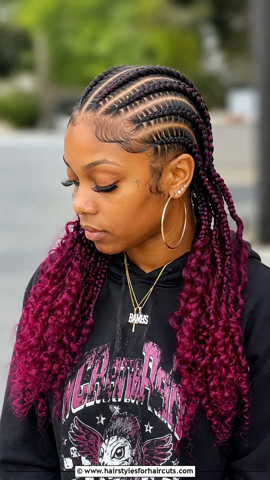 Medium Pop Smoke Braids - 25 medium braid hairstyles for black hair - 25 medium braid hairstyles for black hair