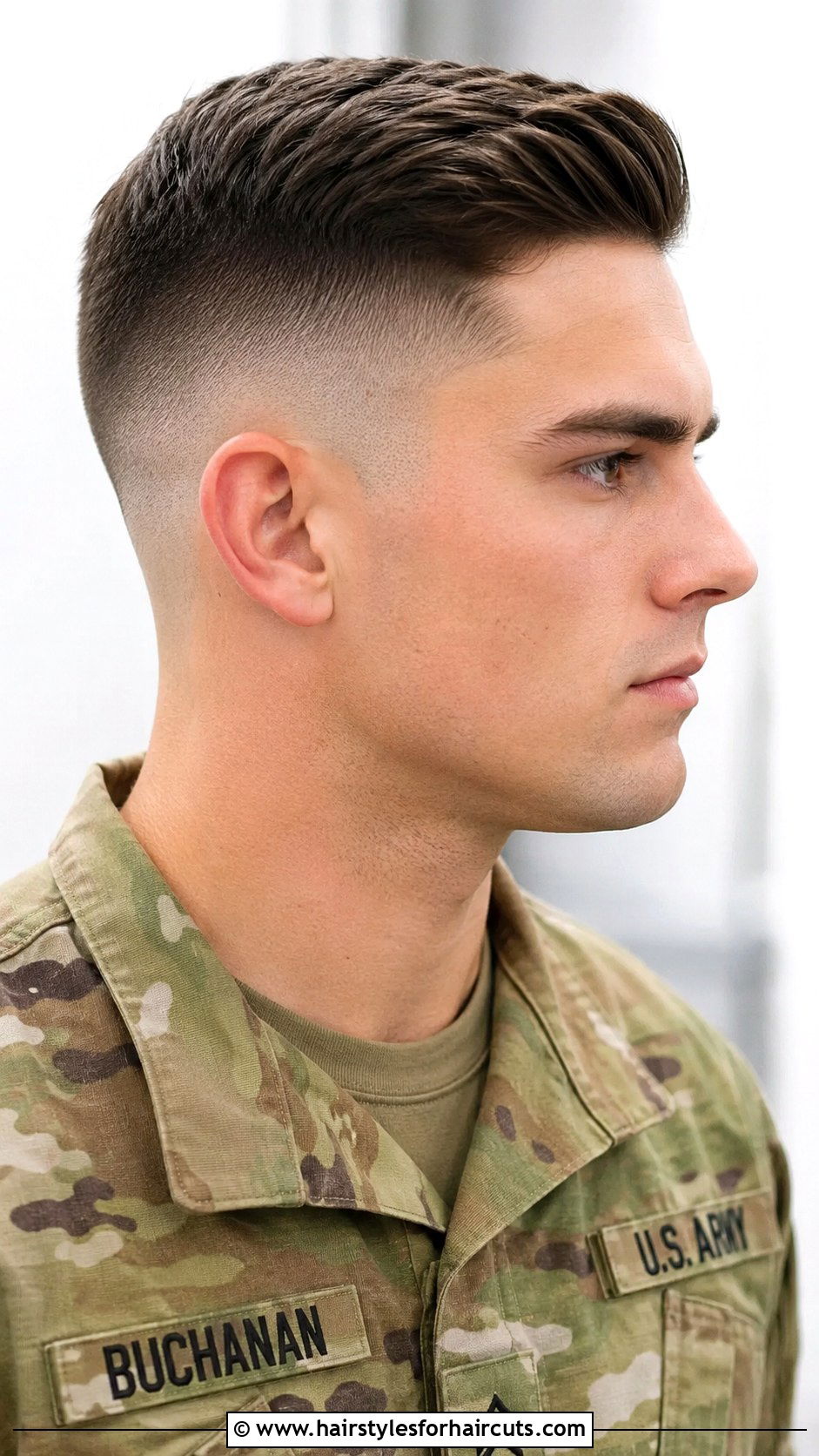 Medium Regulation Fade - 25 army hairstyles - 25 army hairstyles