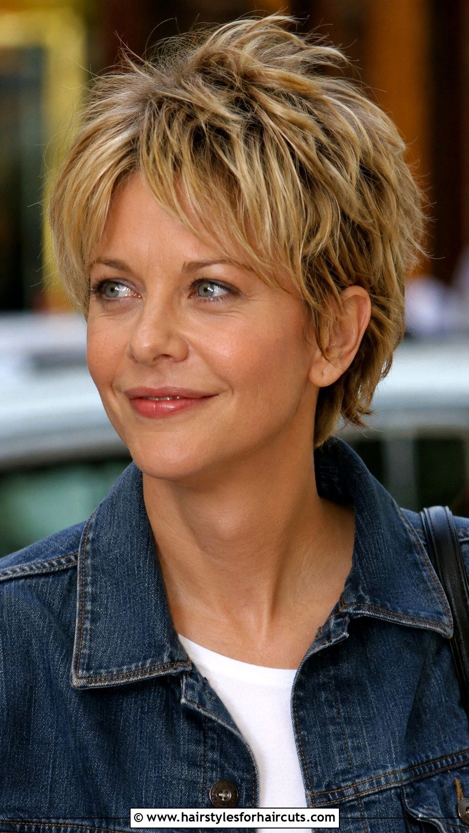 Meg Ryan Messy Pixie Cut - 25 short hair meg ryan hairstyles - 25 short hair meg ryan hairstyles