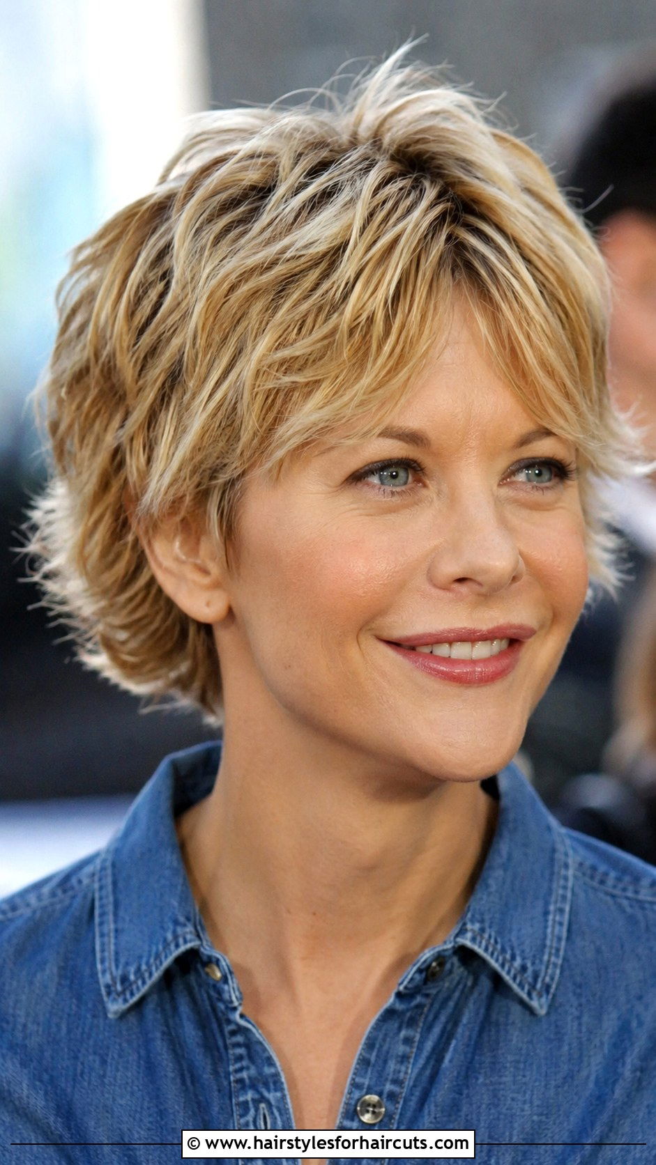 Meg Ryan Tousled Pixie Shag - 25 short hair meg ryan hairstyles - 25 short hair meg ryan hairstyles