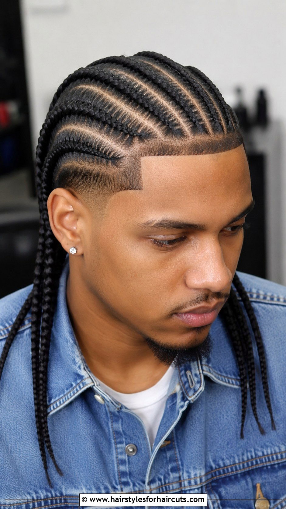 Men Long Braids With Shape Up - 25 line up haircuts long hair - 25 line up haircuts long hair