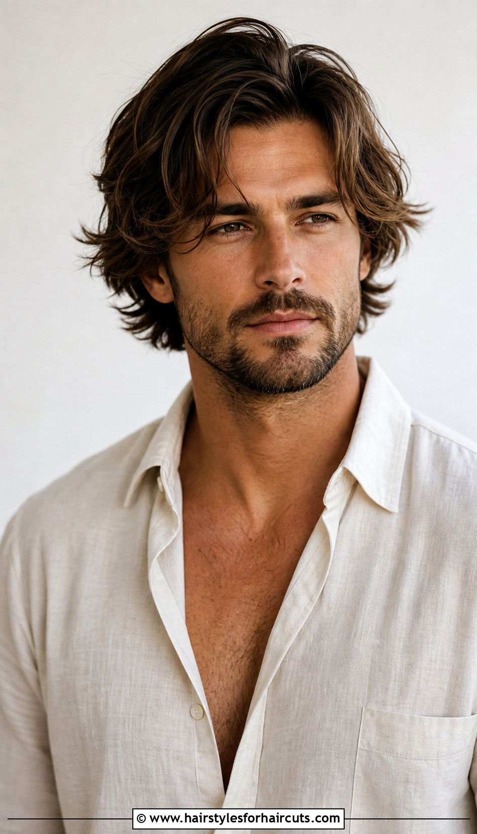Mens Medium Flow Haircut - 25 haircuts san luis obispo - 25 haircuts san luis obispo