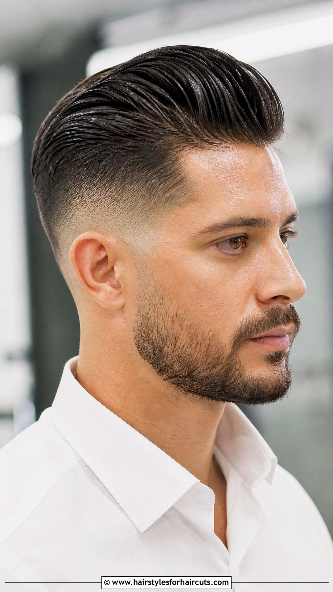 Mens Slick Back Fade Haircut - 25 haircuts delray beach - 25 haircuts delray beach