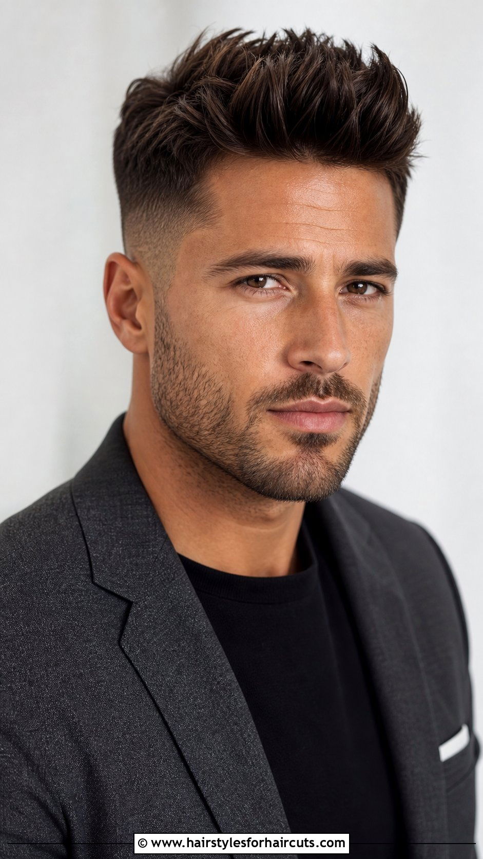 Mens Textured Quiff Haircut - 25 haircuts san luis obispo - 25 haircuts san luis obispo