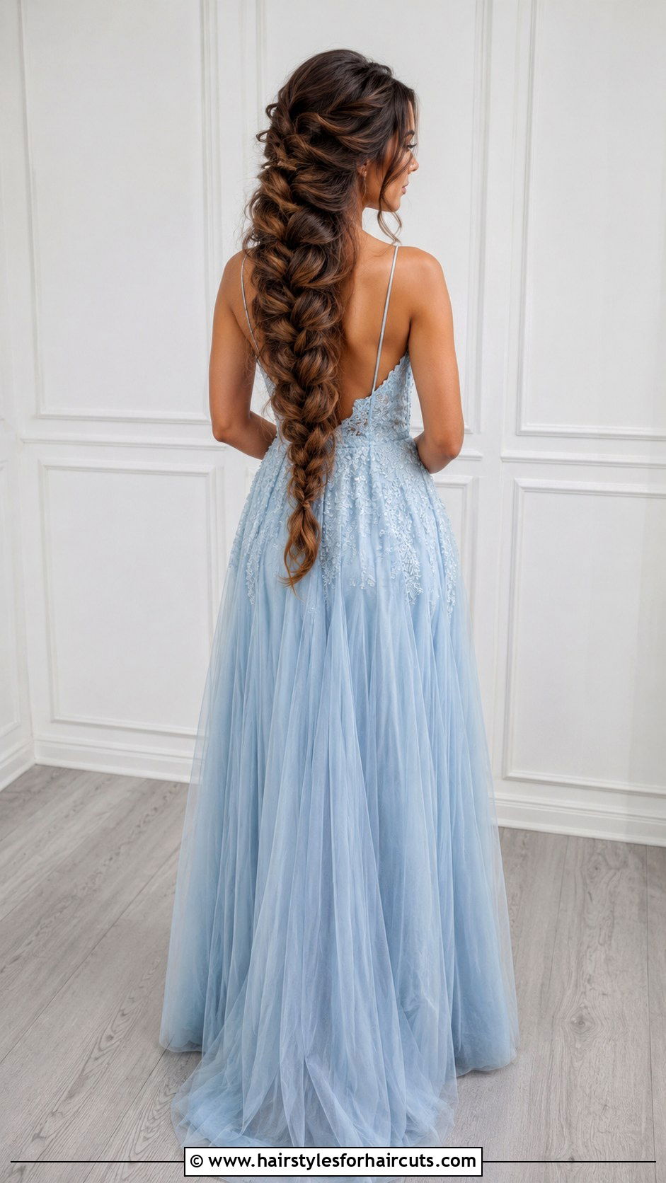 Mermaid Braid - 25 back hairstyles - 25 back hairstyles