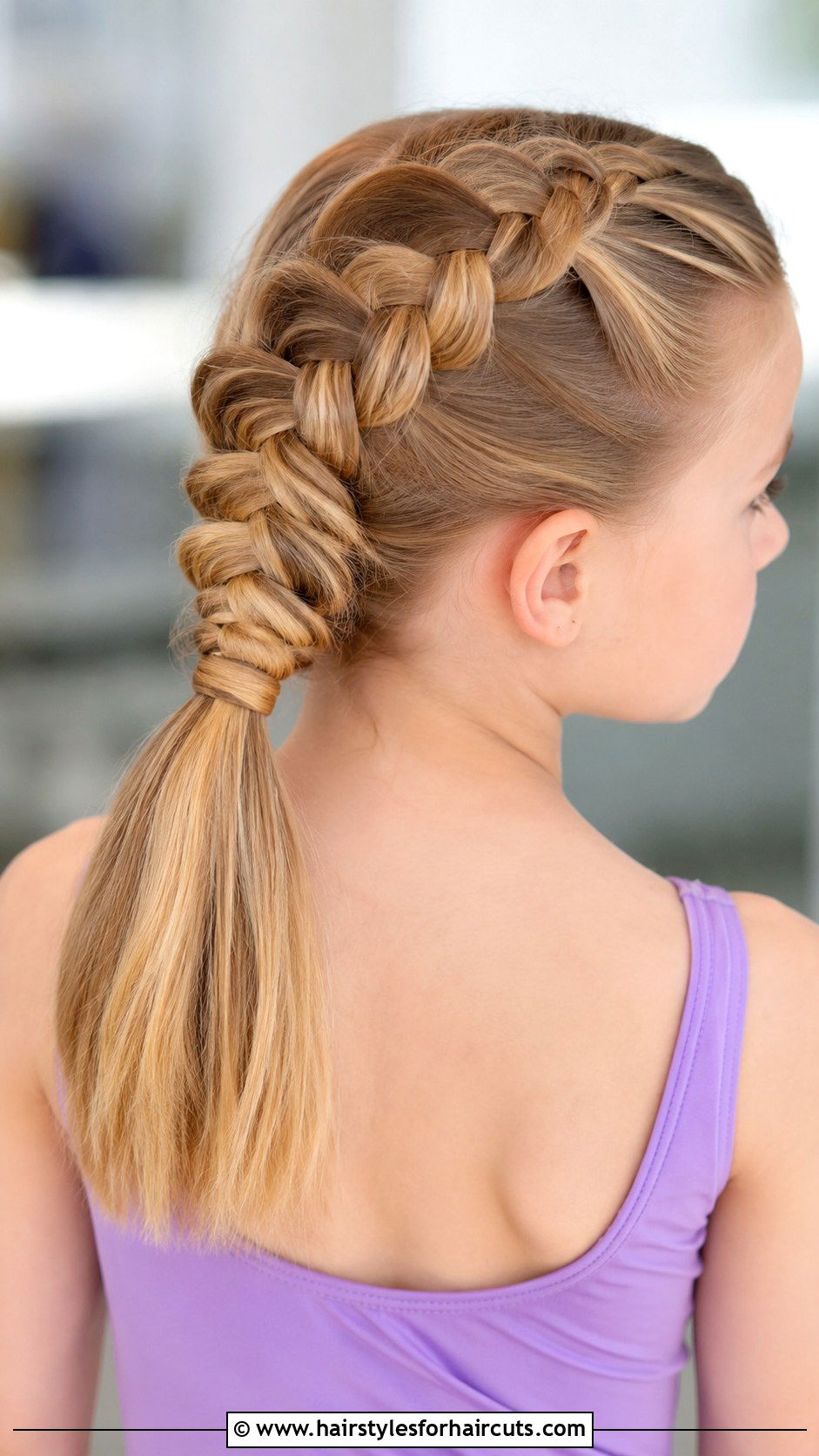 Mermaid Braid Ponytail Gymnastics Hairstyle For Long Hair - 25 gymnastics hairstyles for long hair - 25 gymnastics hairstyles for long hair