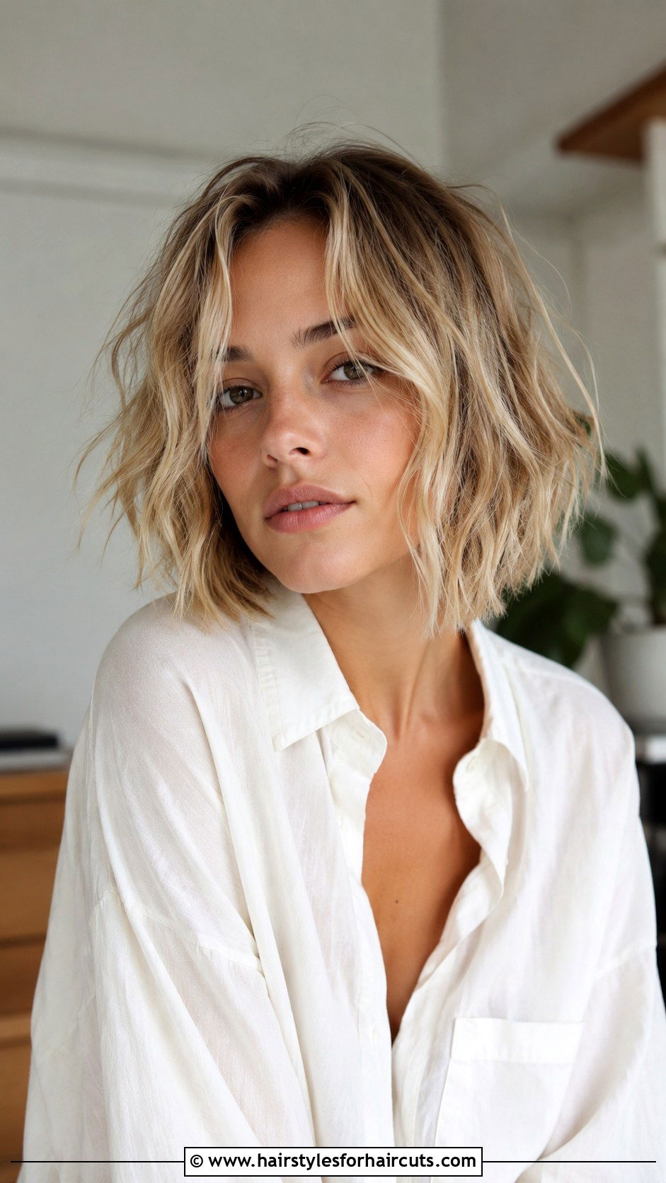 Messy Blonde Bob Haircut - 25 cute blonde haircuts - 25 cute blonde haircuts