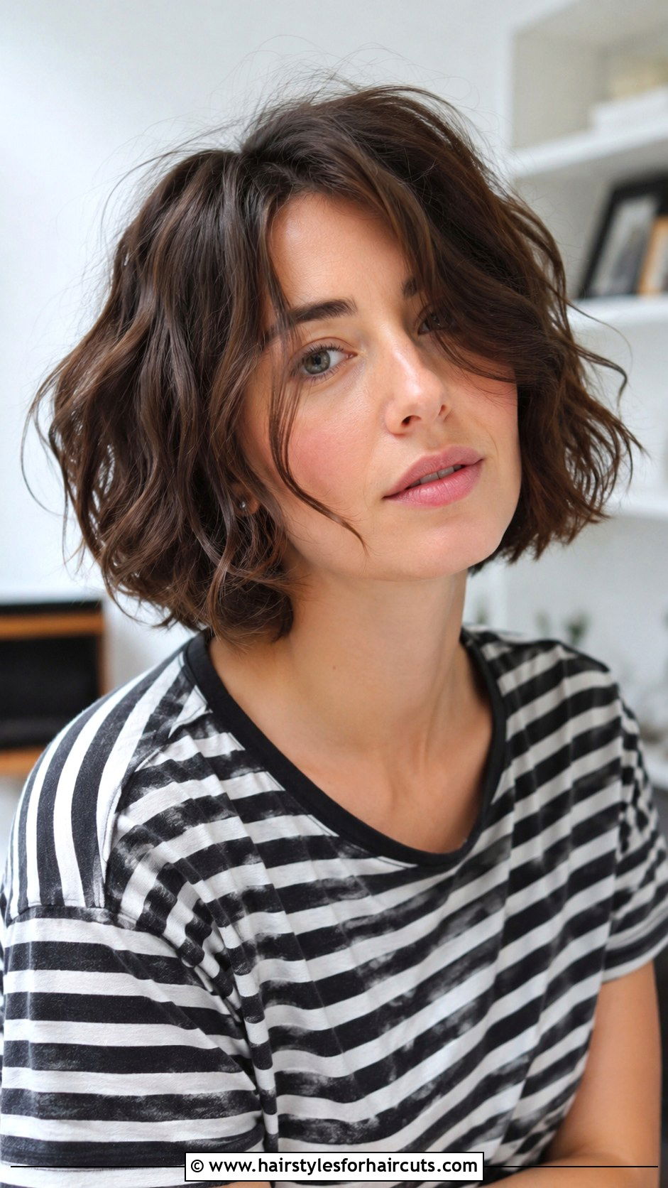 Messy Bob Short Hair - 25 casual hairstyles for short hair - 25 casual hairstyles for short hair