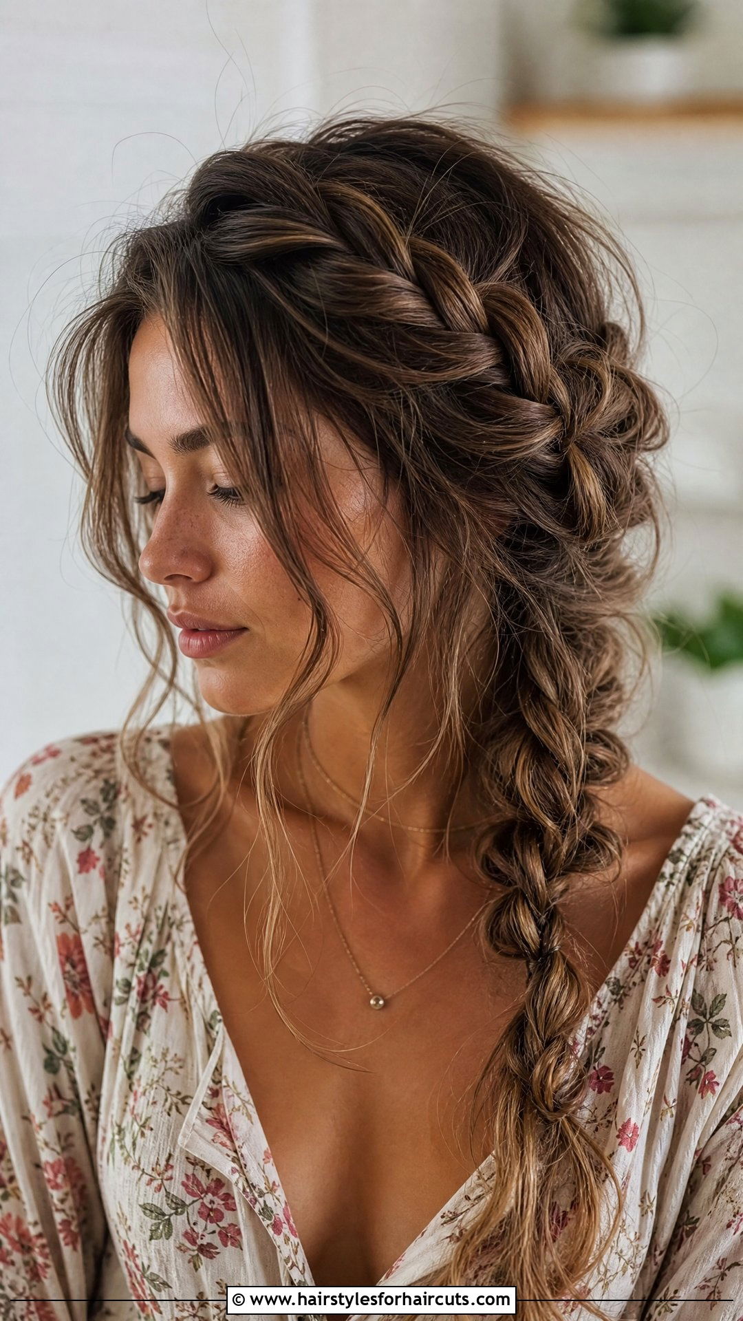 Messy Bohemian Braid Haircut - 25 tangled haircuts - 25 tangled haircuts