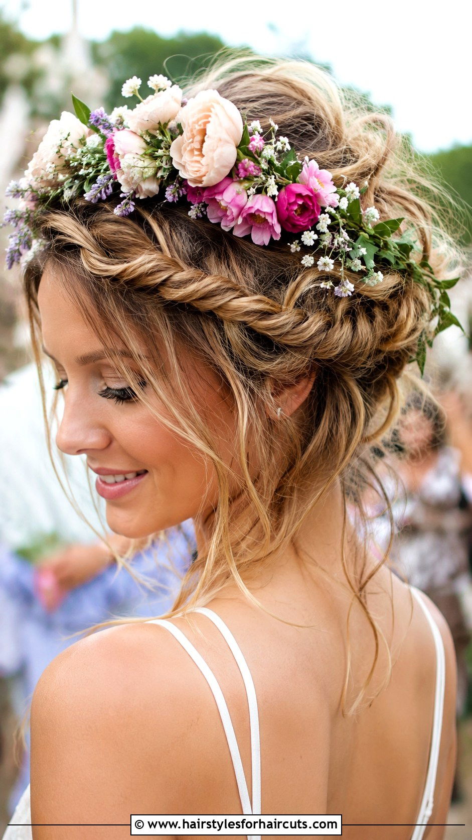Messy Bohemian Updo - 25 groovy hairstyles - 25 groovy hairstyles