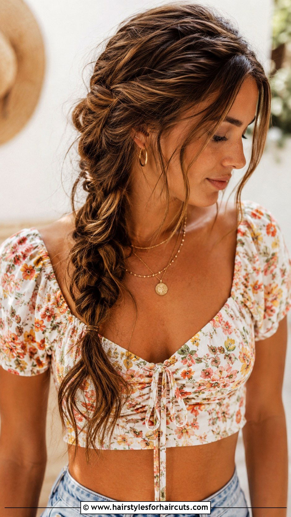 Messy Boho Braid For Thin Hair - 25 festival hairstyles for thin hair - 25 festival hairstyles for thin hair