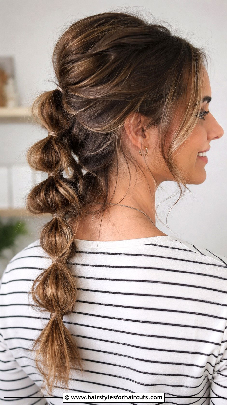 Messy Boho Bubble Braid Short Hair - 25 messy bohemian hairstyles for short hair - 25 messy bohemian hairstyles for short hair