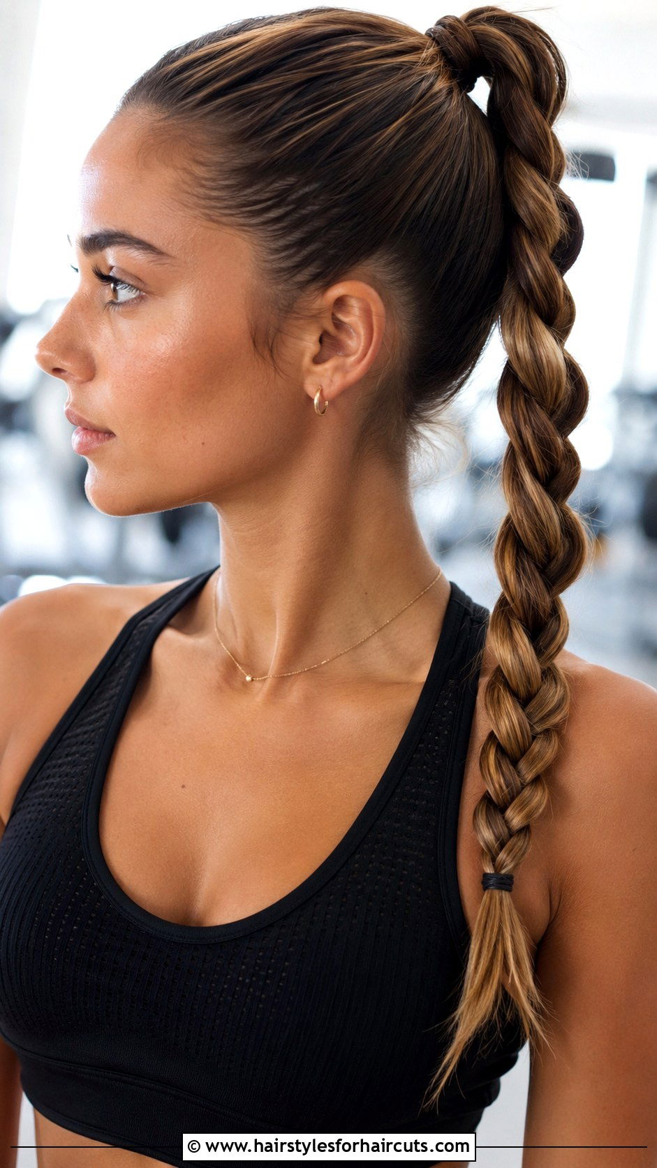 Messy Bun - 25 hairstyles for gym - 25 hairstyles for gym