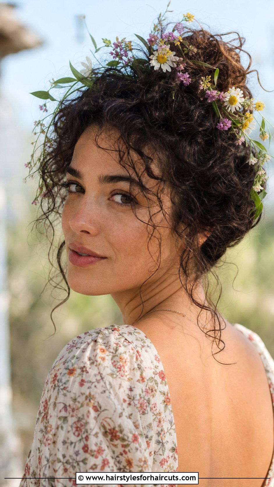 Messy Bun Curly Hair Easter - 25 easter hairstyles for curly hair - 25 easter hairstyles for curly hair