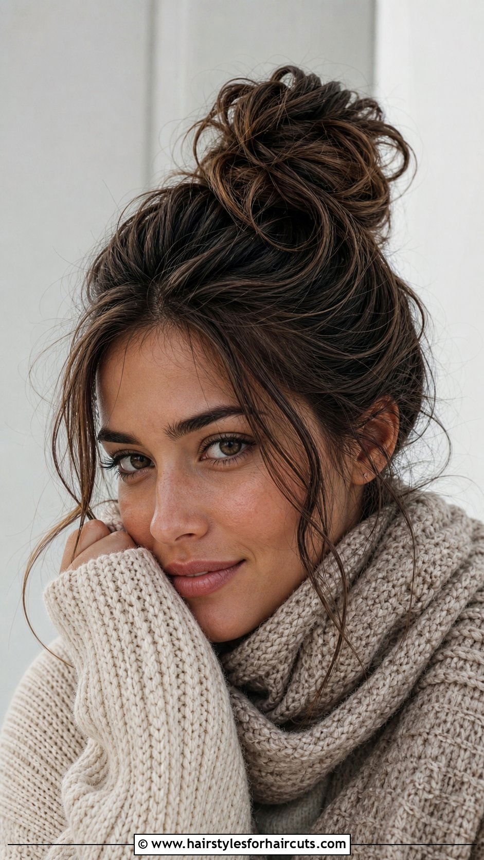 Messy Bun For Frizzy Hair - 25 hairstyles for curly and frizzy hair - 25 hairstyles for curly and frizzy hair