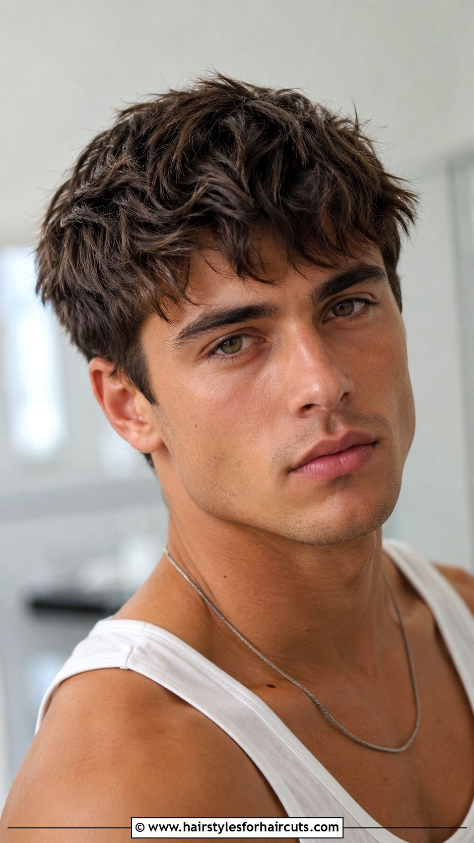 Messy Caesar Haircut - 25 caesar hairstyles - 25 caesar hairstyles