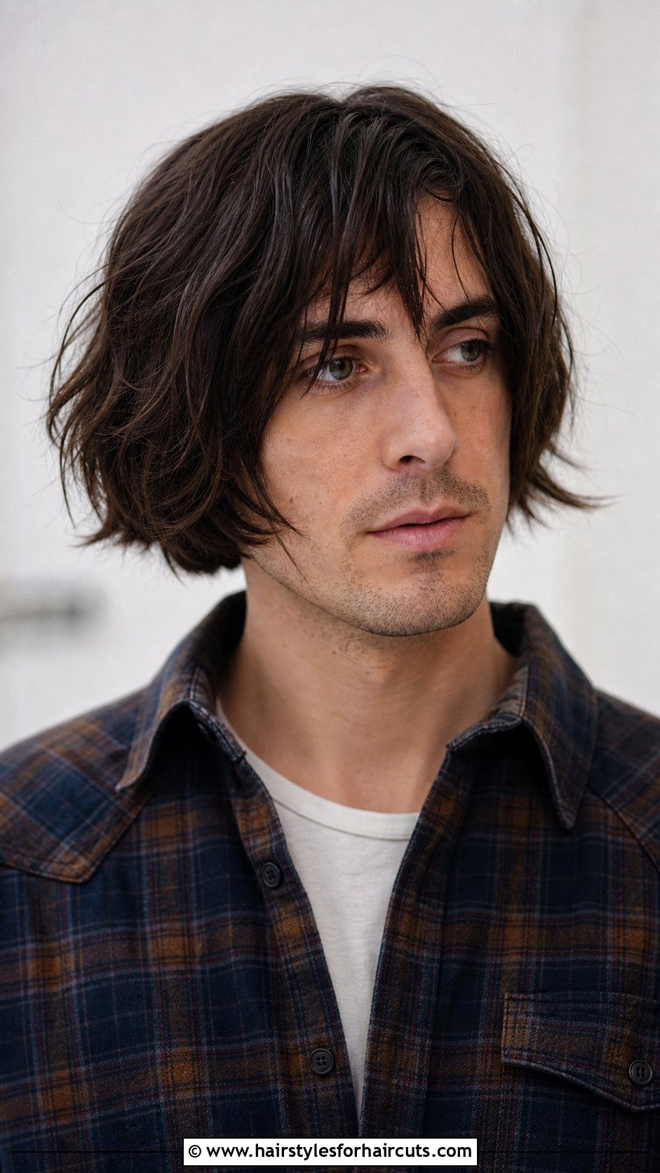 Messy Choppy Bob - 25 thick hair gender neutral haircuts - 25 thick hair gender neutral haircuts