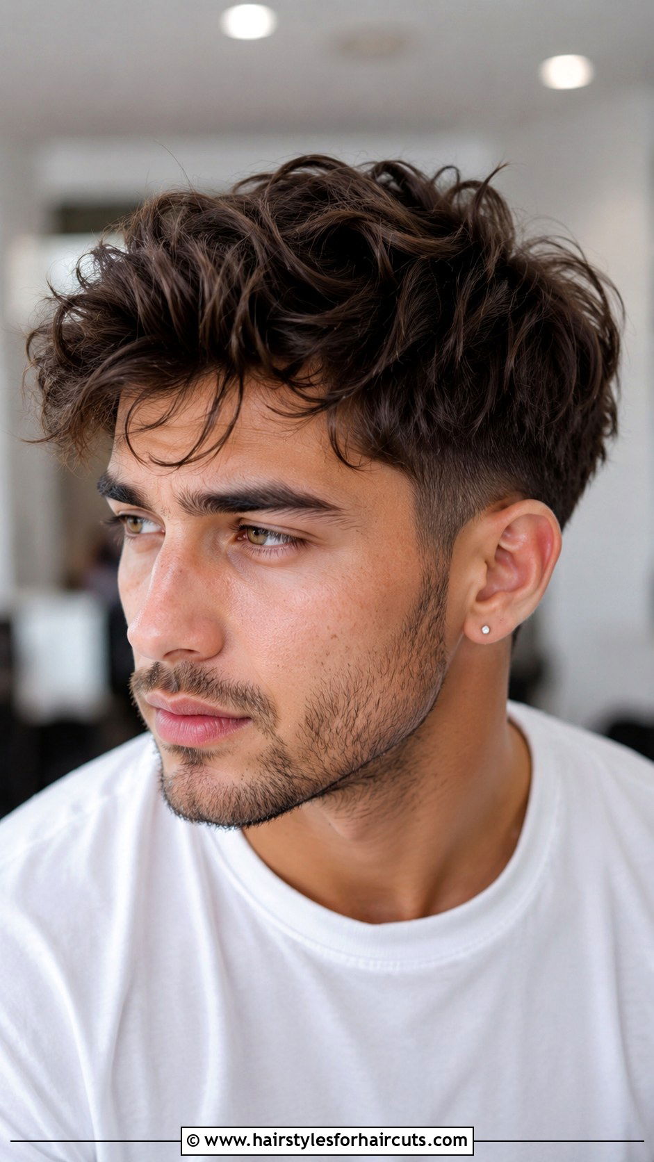 Messy Clay Quiff - 25 clay hairstyles - 25 clay hairstyles