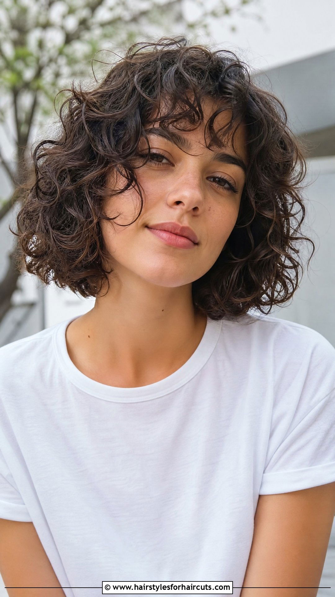 Messy Curly Bob Haircut - 25 haircuts for very curly hair - 25 haircuts for very curly hair