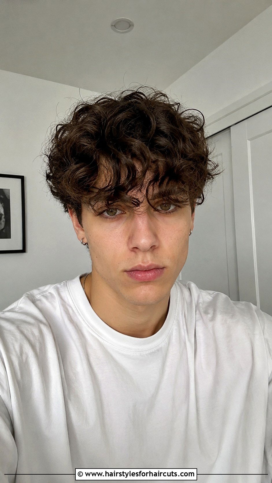 Messy Curly Fringe - 25 3c hairstyles men - 25 3c hairstyles men