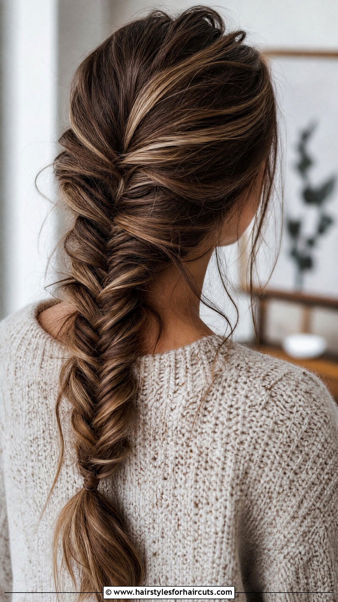 Messy Fishtail Braid Hairstyle - 25 tangled haircuts - 25 tangled haircuts
