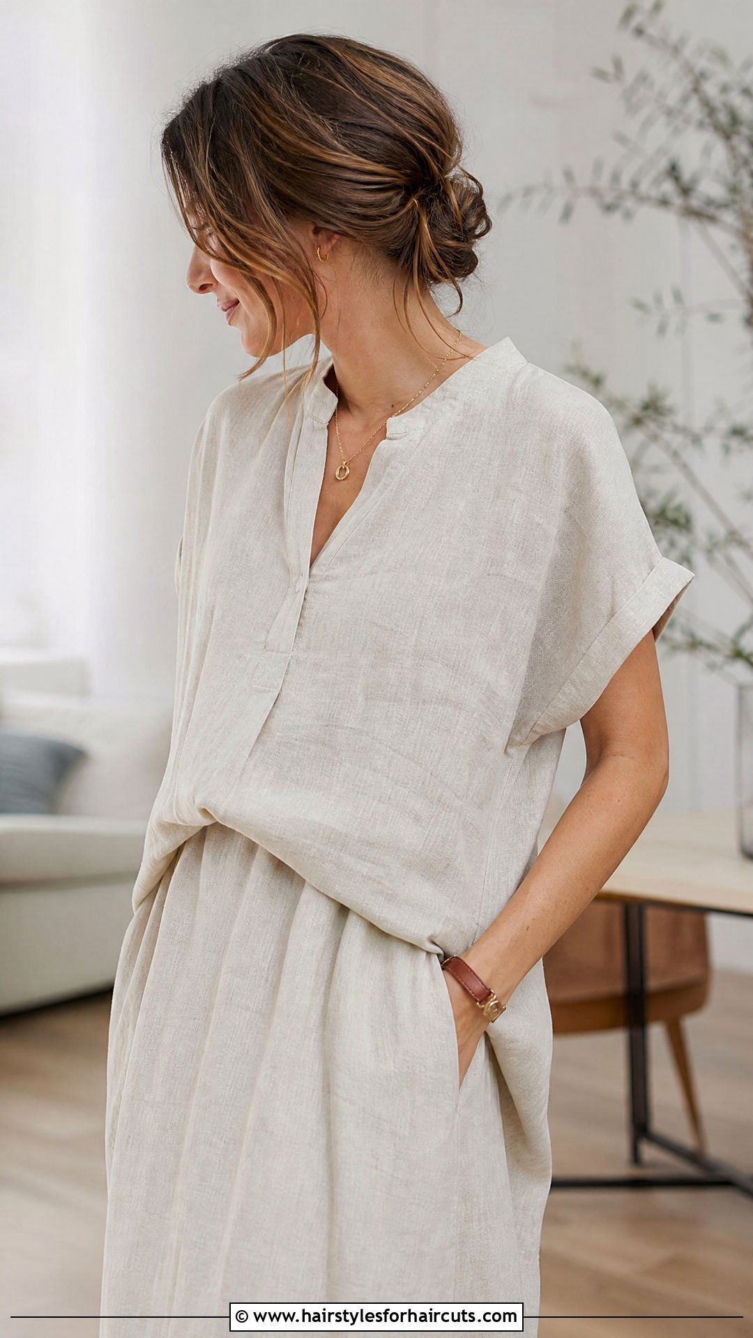 Messy French Tuck For Bob - 25 simple bridesmaid hairstyles for short hair - 25 simple bridesmaid hairstyles for short hair