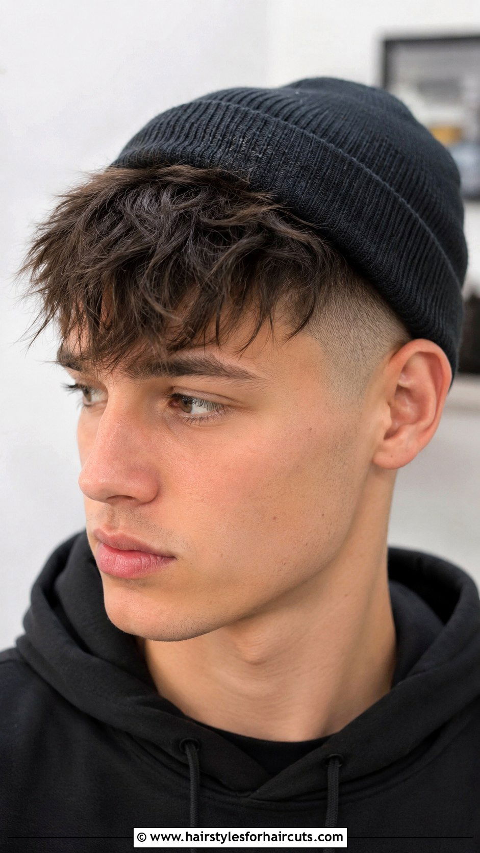 Messy Fringe - 25 ftm haircuts - 25 ftm haircuts