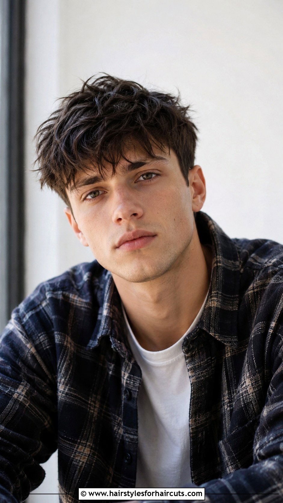 Messy Fringe - 25 basic mens haircuts - 25 basic mens haircuts