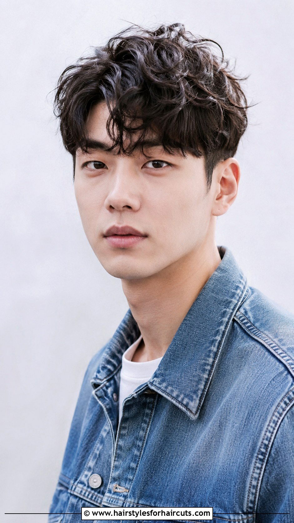 Messy Korean Perm - 25 asian boy haircuts - 25 asian boy haircuts
