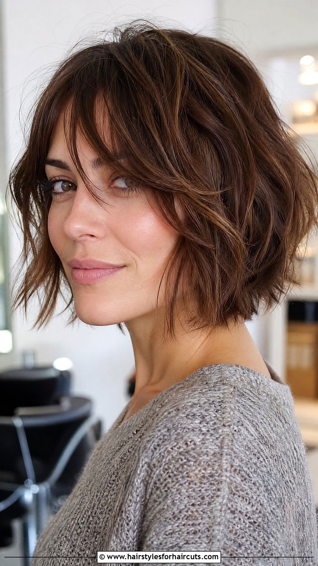 Messy Layered Bob - 25 japanese girl hairstyles - 25 japanese girl hairstyles