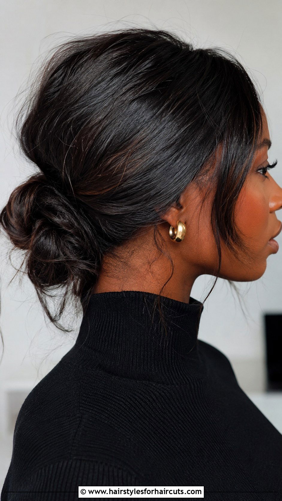 Messy Low Bun Black Hair - 25 messy bun hairstyles for black hair - 25 messy bun hairstyles for black hair