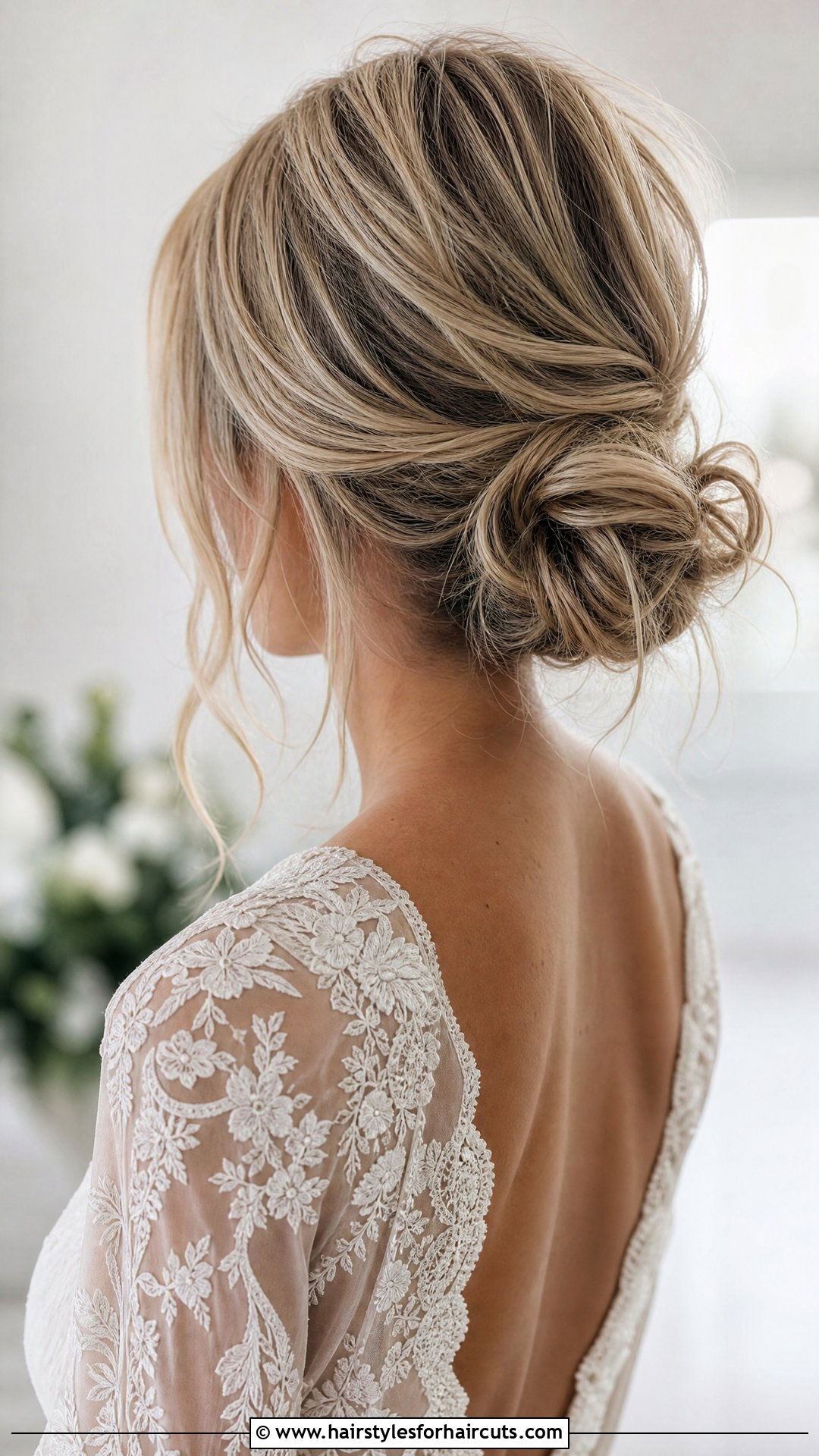 Messy Low Bun Wedding Hairstyle Blonde Hair - 25 wedding hairstyles blonde hair - 25 wedding hairstyles blonde hair