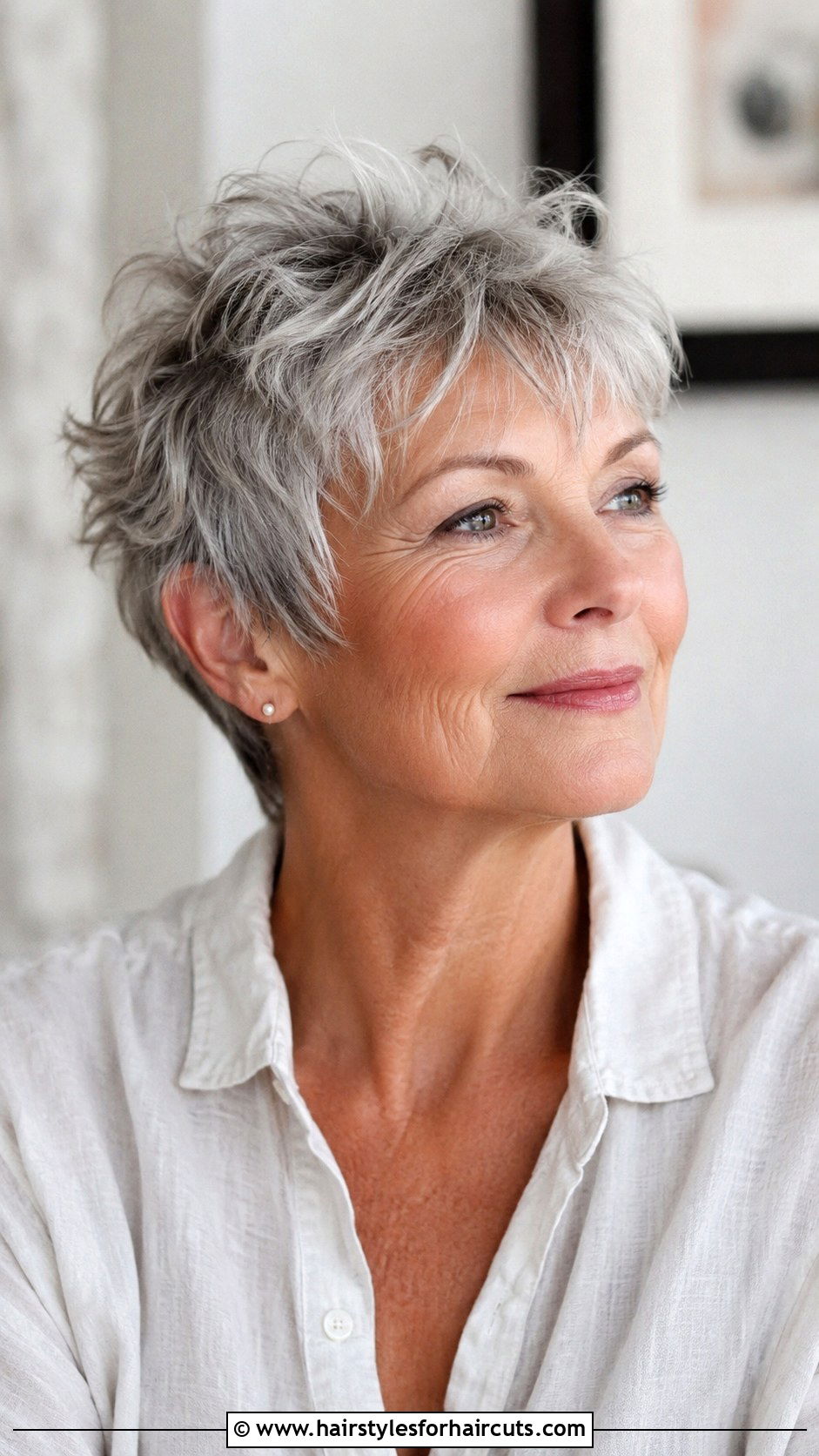 Messy Pixie - 25 short haircuts women over 60 - 25 short haircuts women over 60