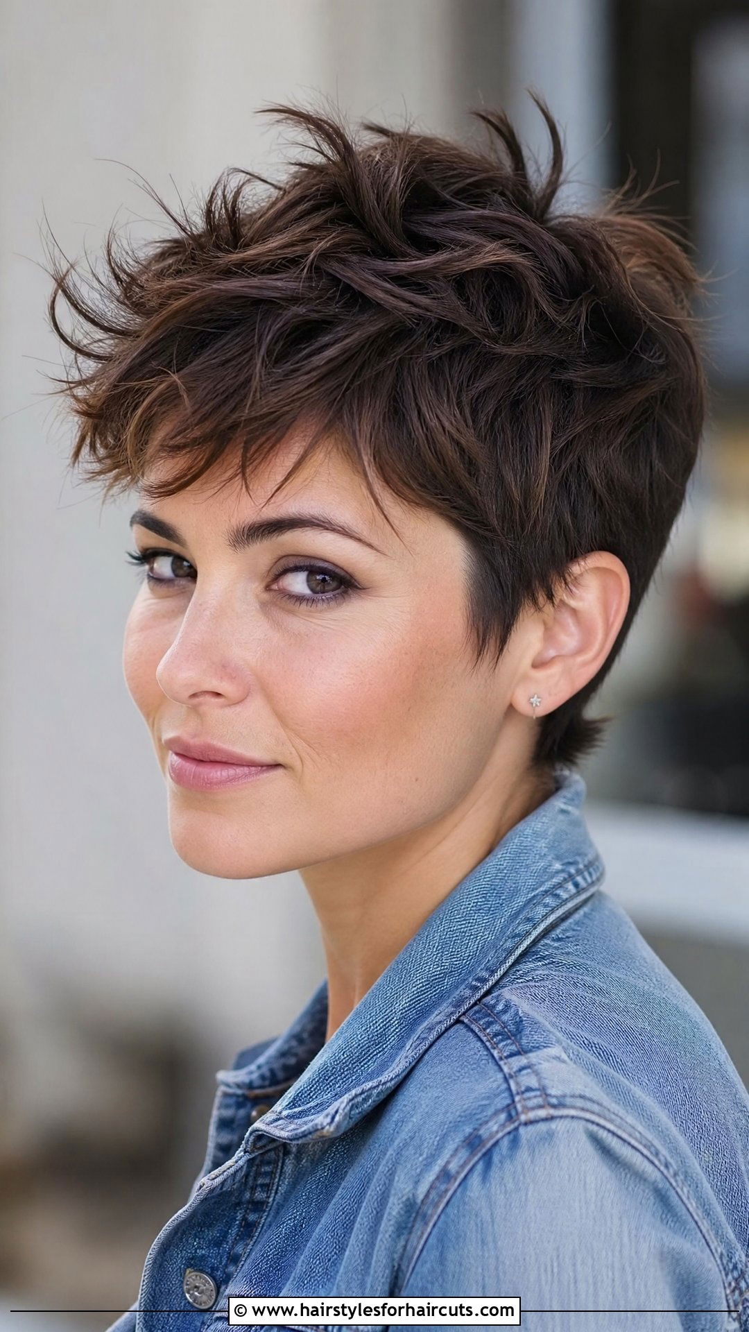 Messy Pixie Cut - 25 hairstyles for over 60 - 25 hairstyles for over 60