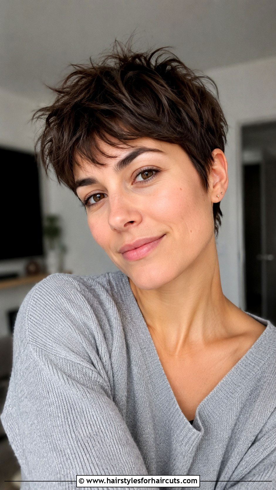 Messy Pixie Haircut - 25 cute haircuts for short hair - 25 cute haircuts for short hair