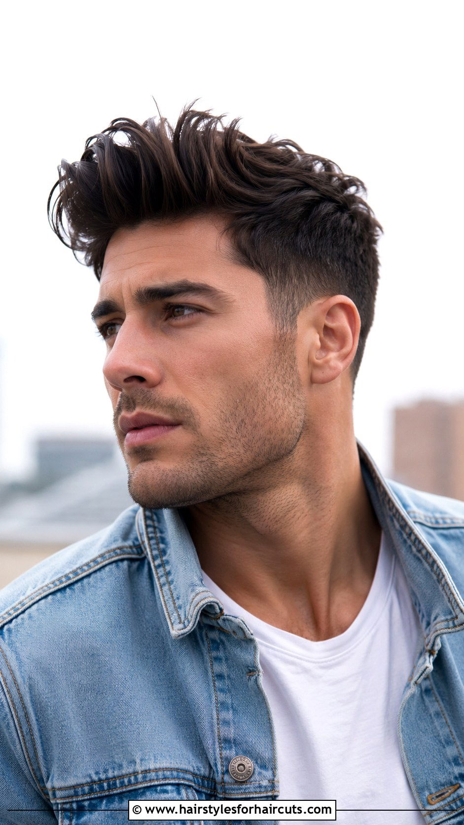 Messy Quiff Haircut - 25 cow lick haircuts - 25 cow lick haircuts