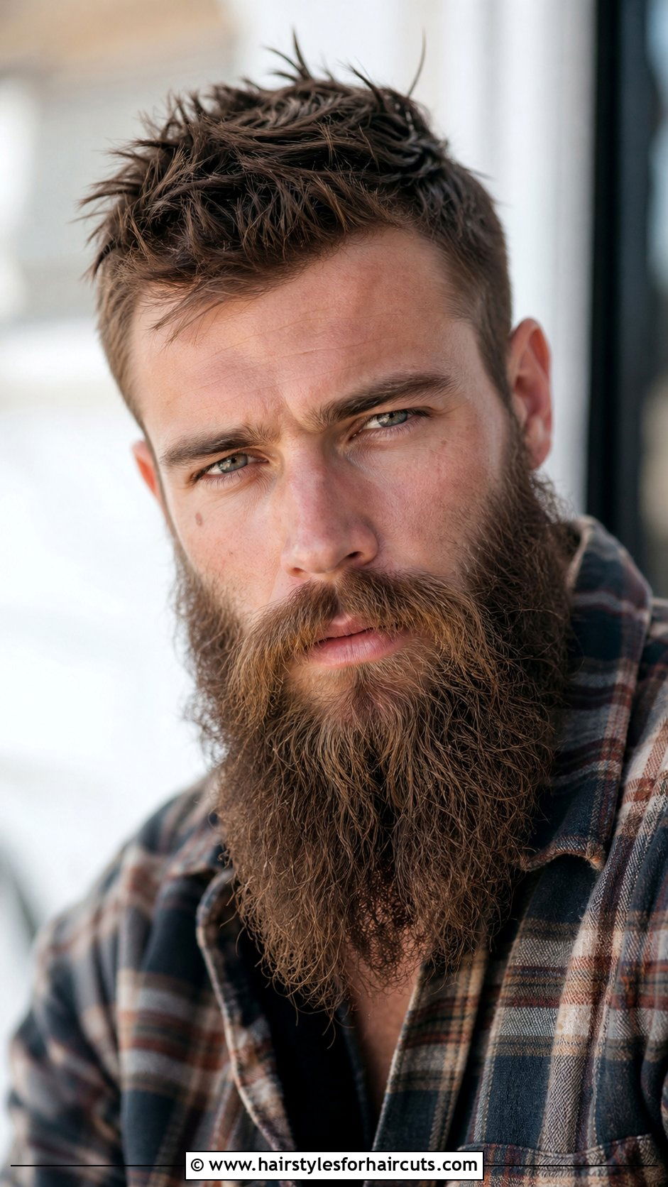 Messy Short Hair With Long Beard - 25 long beard short hairstyles - 25 long beard short hairstyles
