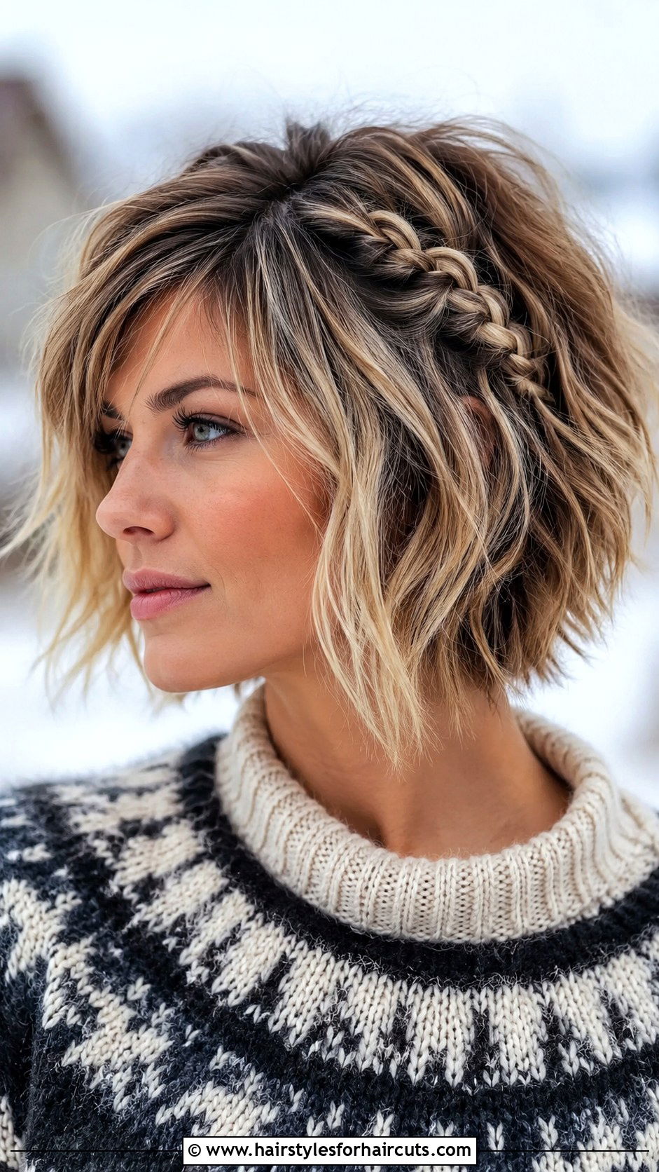 Messy Short Viking Bob - 25 female viking hairstyles for short hair - 25 female viking hairstyles for short hair