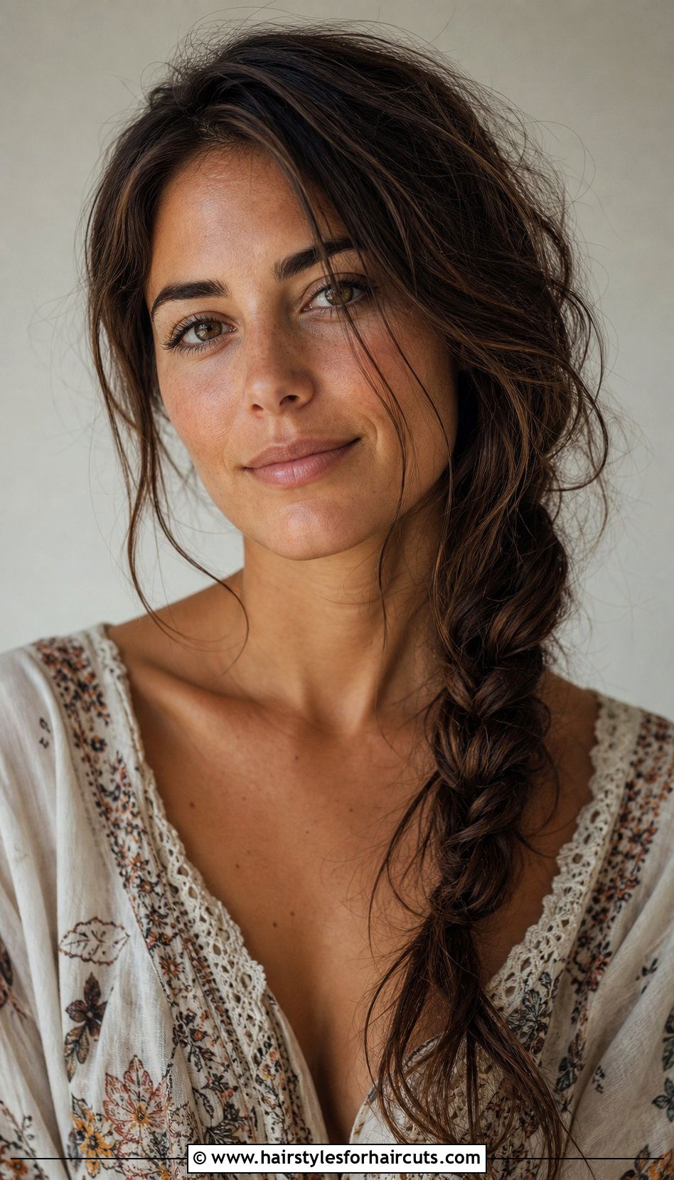 Messy Side Braid - 25 healthy hairstyles - 25 healthy hairstyles
