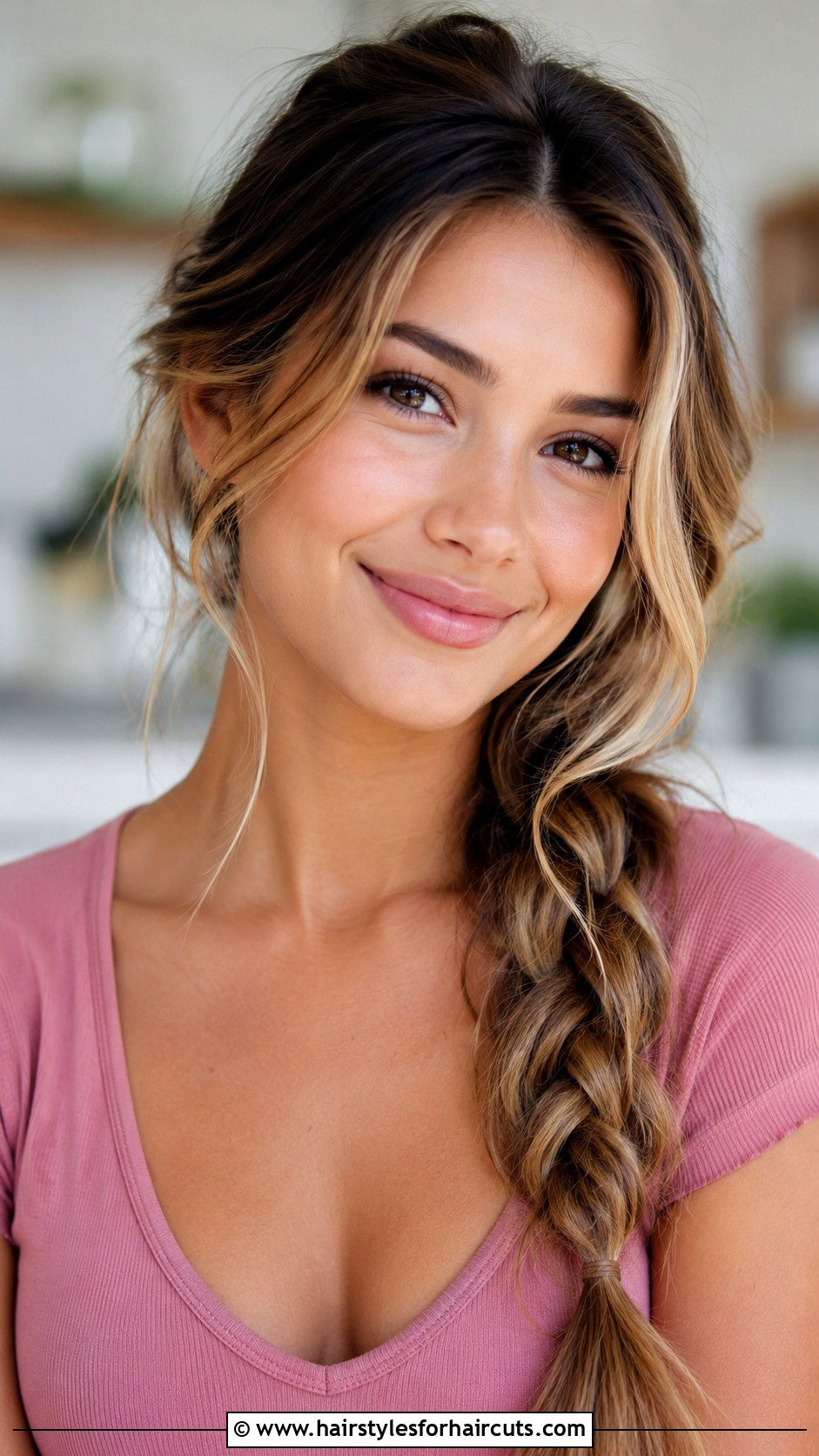 Messy Side Braid - 25 cinco de mayo hairstyles - 25 cinco de mayo hairstyles