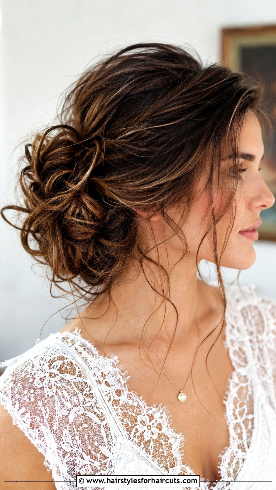 Messy Side Bun - 25 bun hairstyles - 25 bun hairstyles